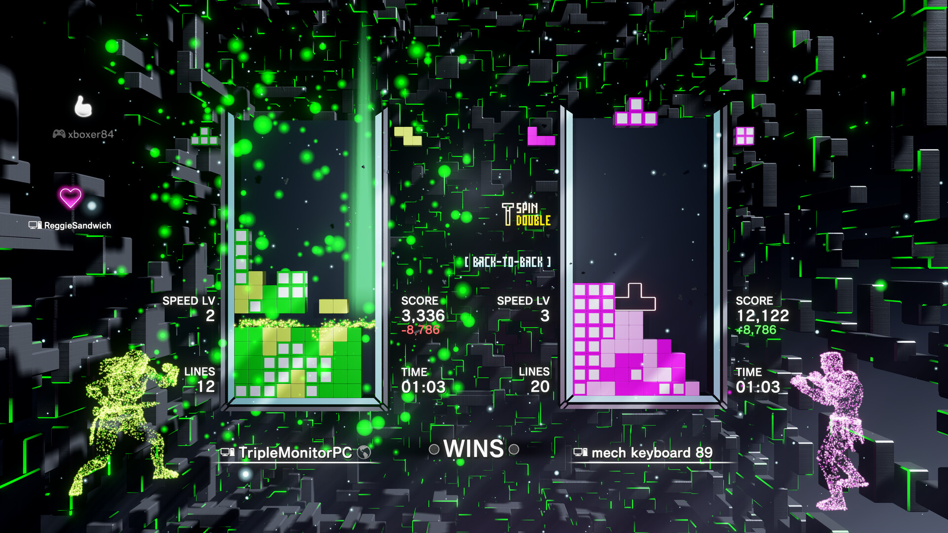 Скриншот: Tetris® Effect: Connected