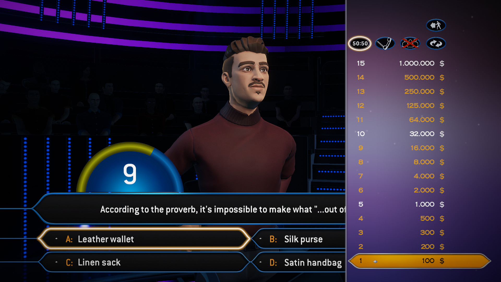 Скриншот: Who Wants To Be A Millionaire