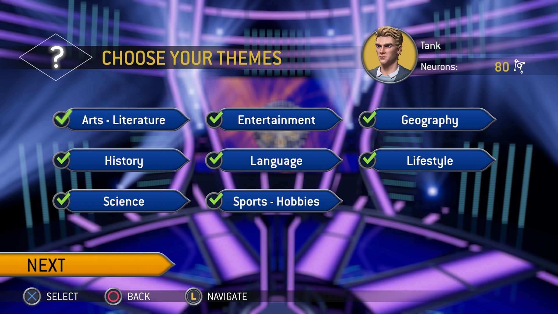 Скриншот: Who Wants To Be A Millionaire