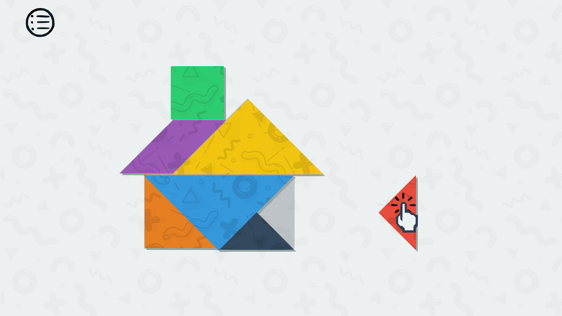Скриншот: Tangrams Deluxe