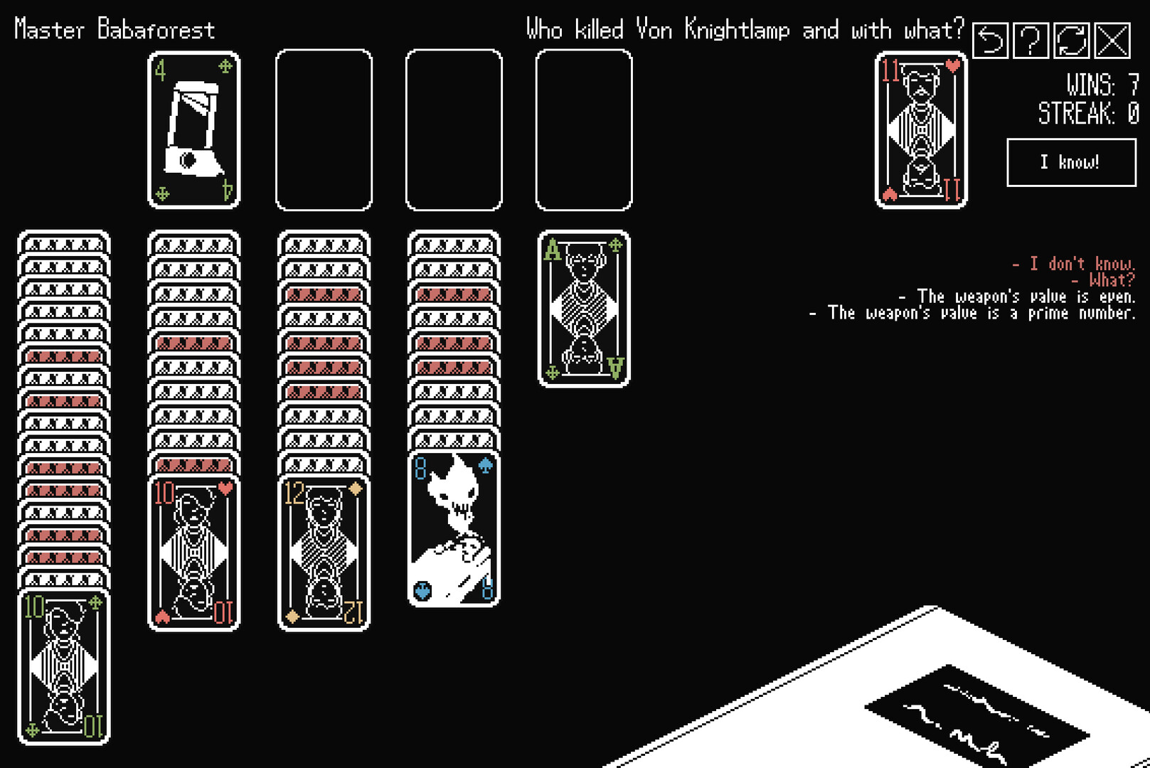 Скриншот: A Solitaire Mystery