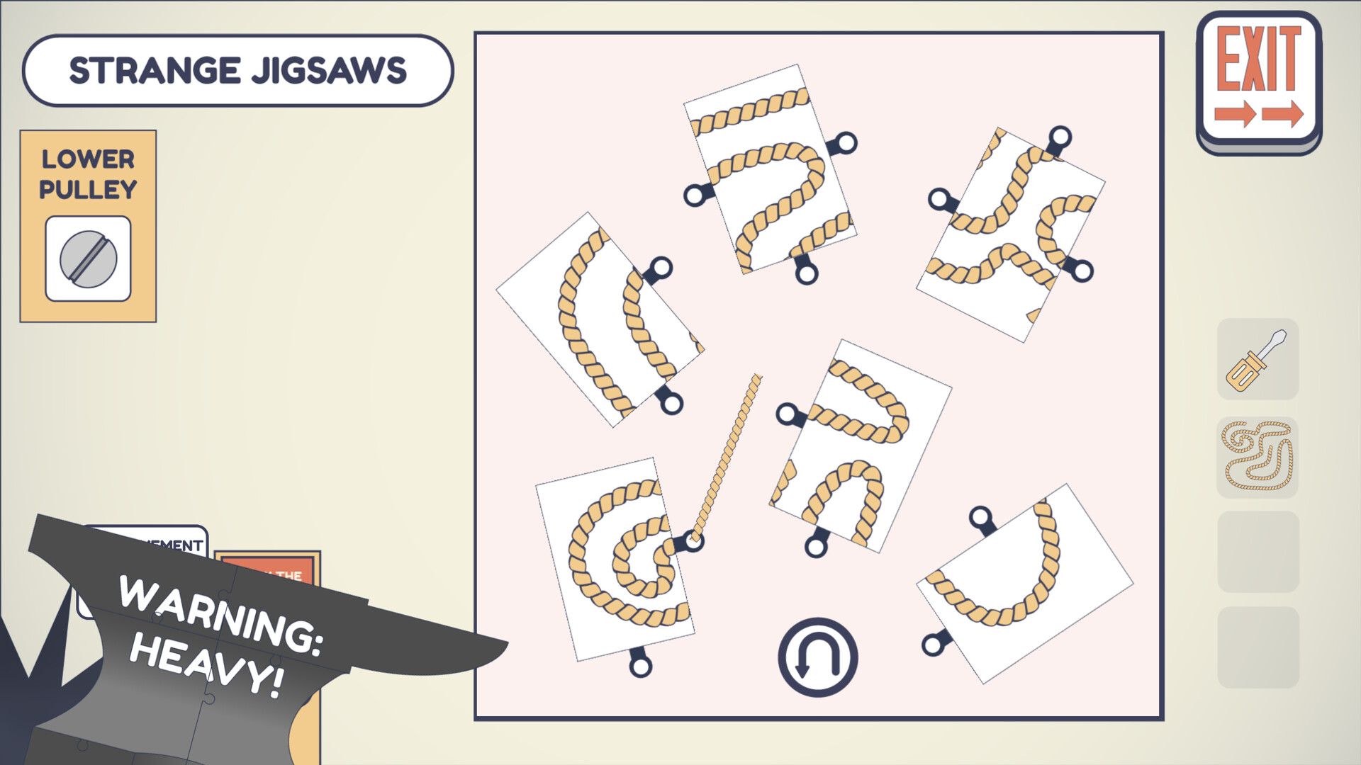 Скриншот: Strange Jigsaws