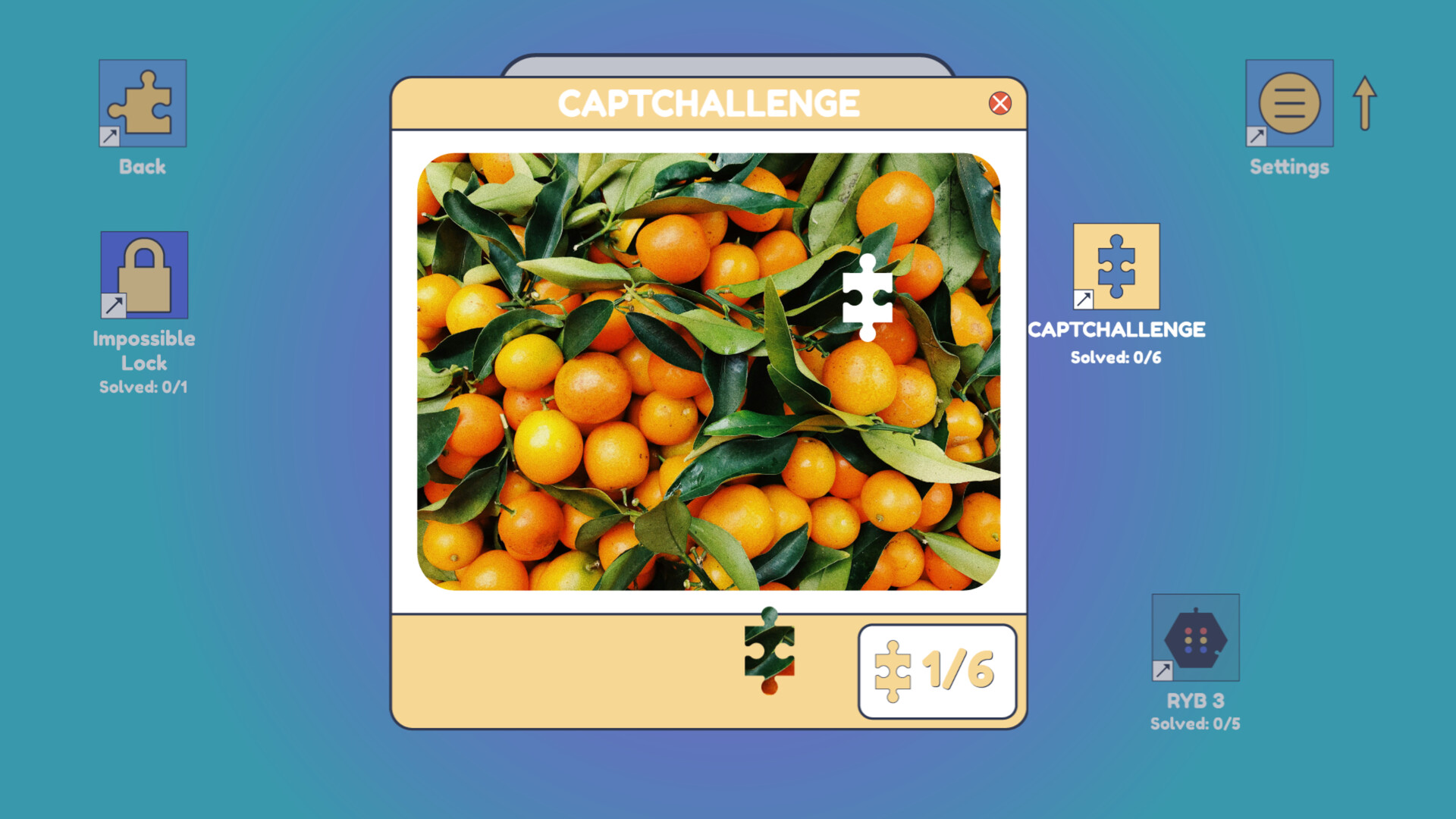 Скриншот: Strange Jigsaws