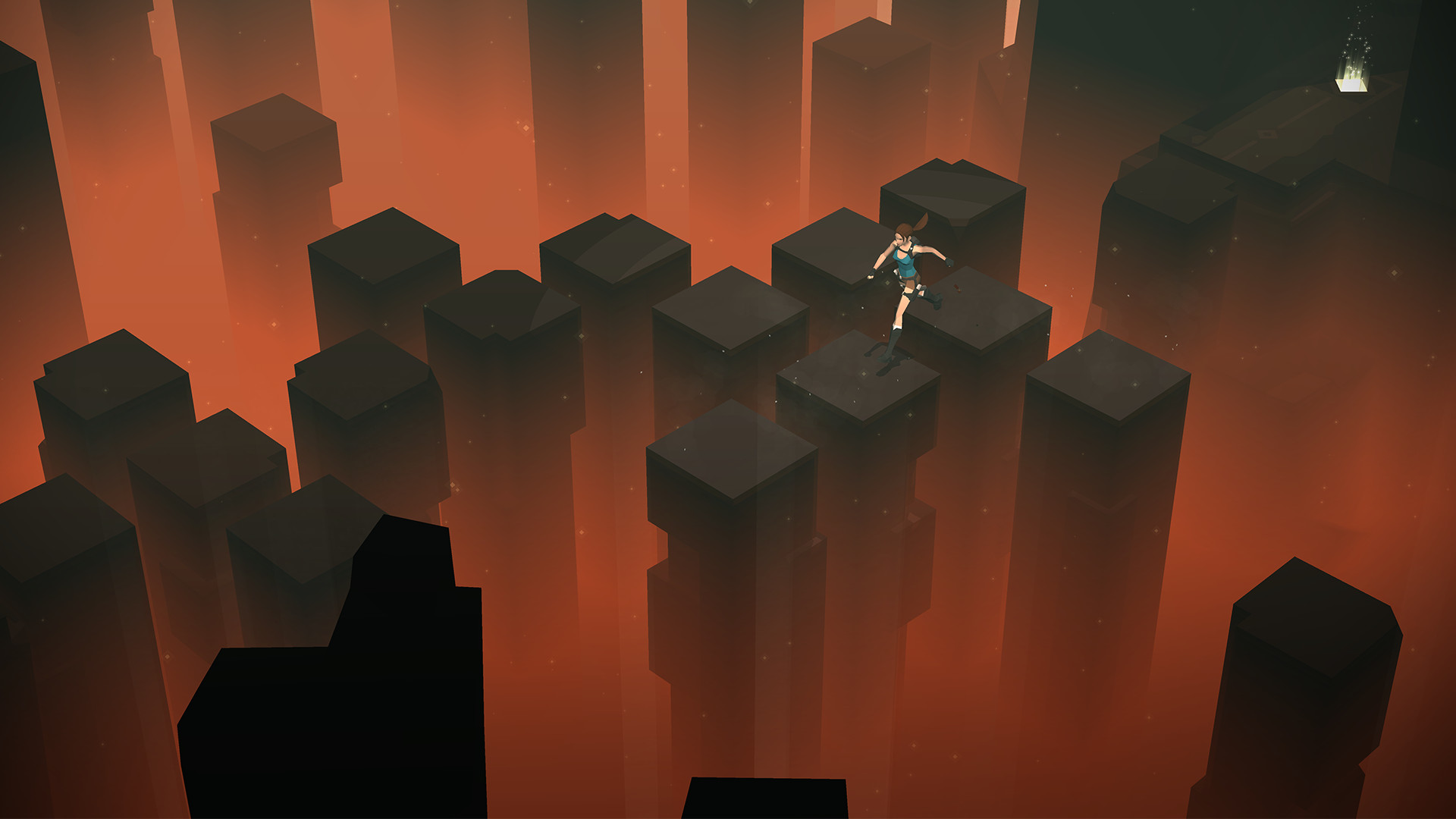 Скриншот: Lara Croft GO