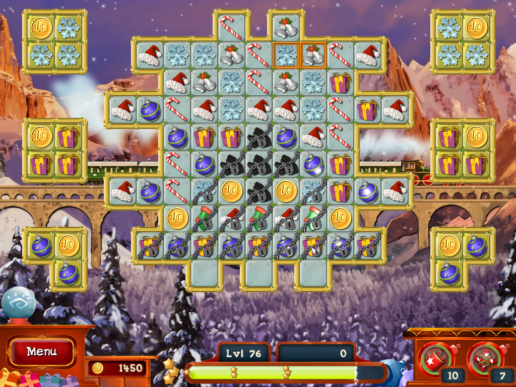Скриншот: Christmas Puzzle 2