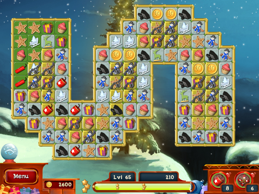 Скриншот: Christmas Puzzle 2