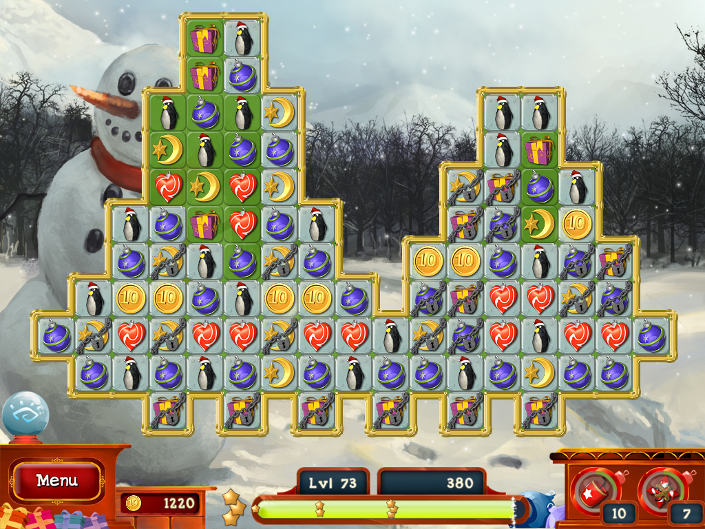 Скриншот: Christmas Puzzle 2