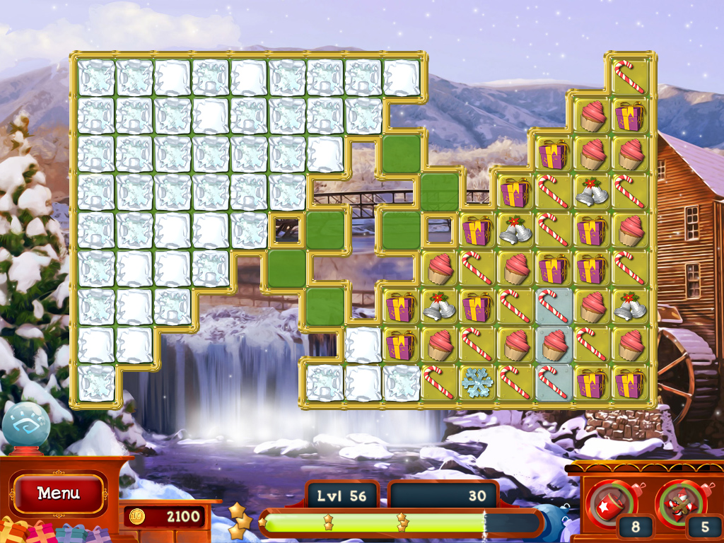 Скриншот: Christmas Puzzle 2