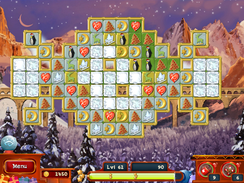 Скриншот: Christmas Puzzle 2