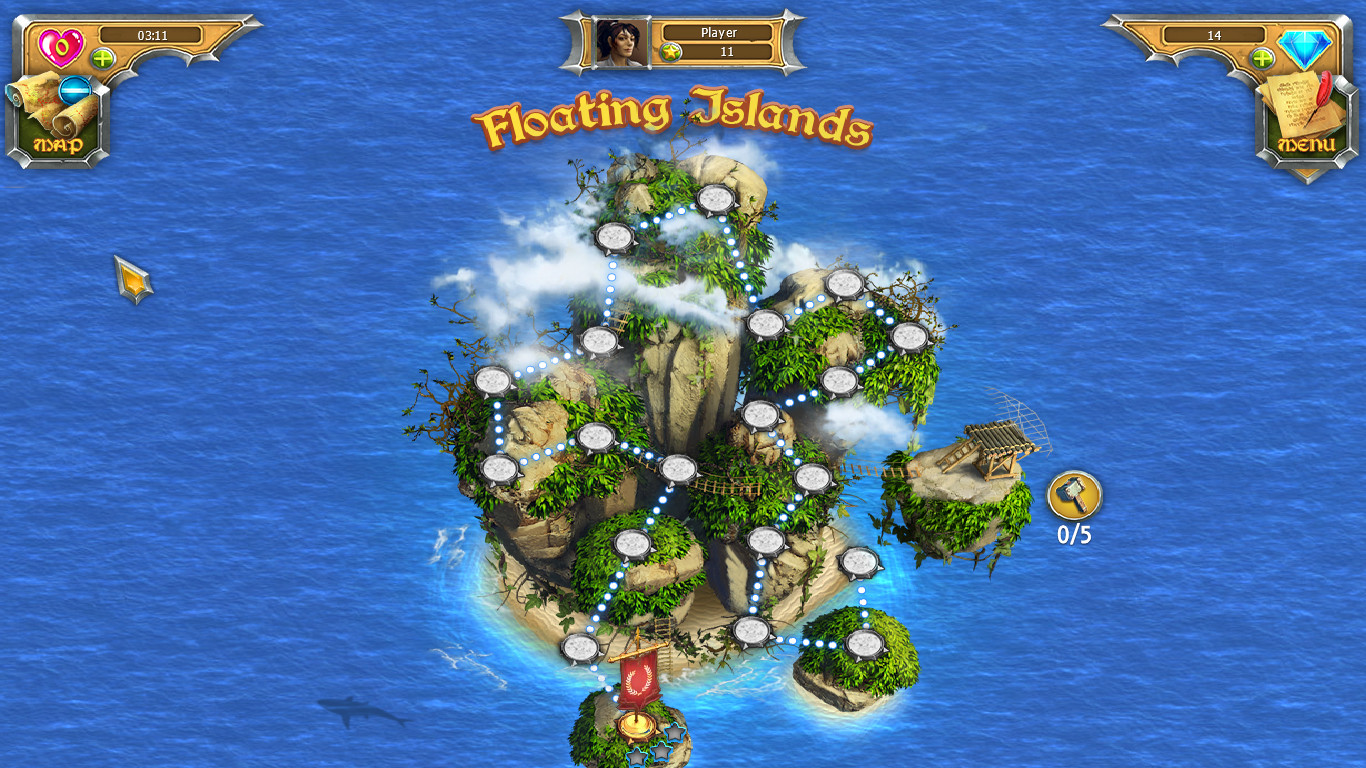 Скриншот: Mystic Journey: Tri Peaks Solitaire