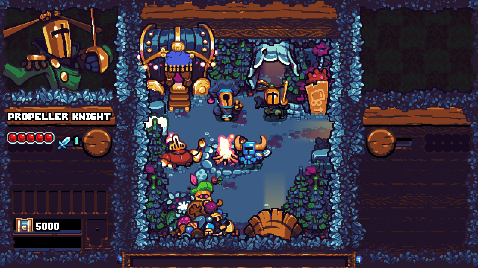 Скриншот: Shovel Knight Pocket Dungeon