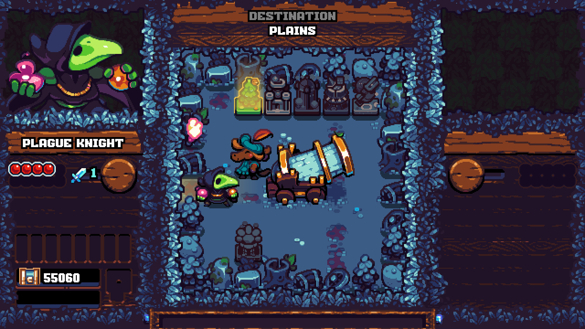 Скриншот: Shovel Knight Pocket Dungeon