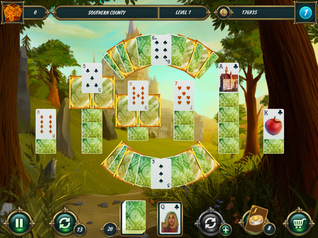 Скриншот: Mystery Solitaire Grimm's Tales 3