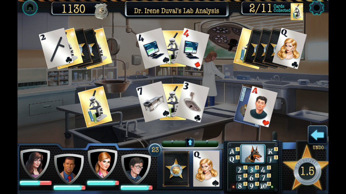 Скриншот: Double Clue: Solitaire Stories