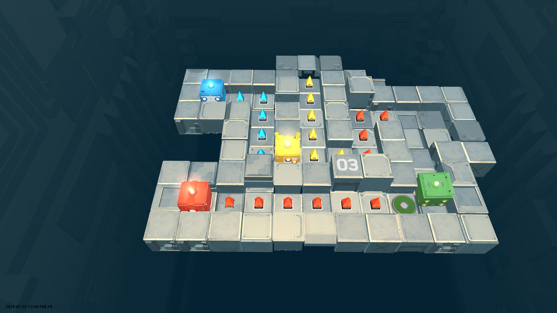 Скриншот: Death Squared