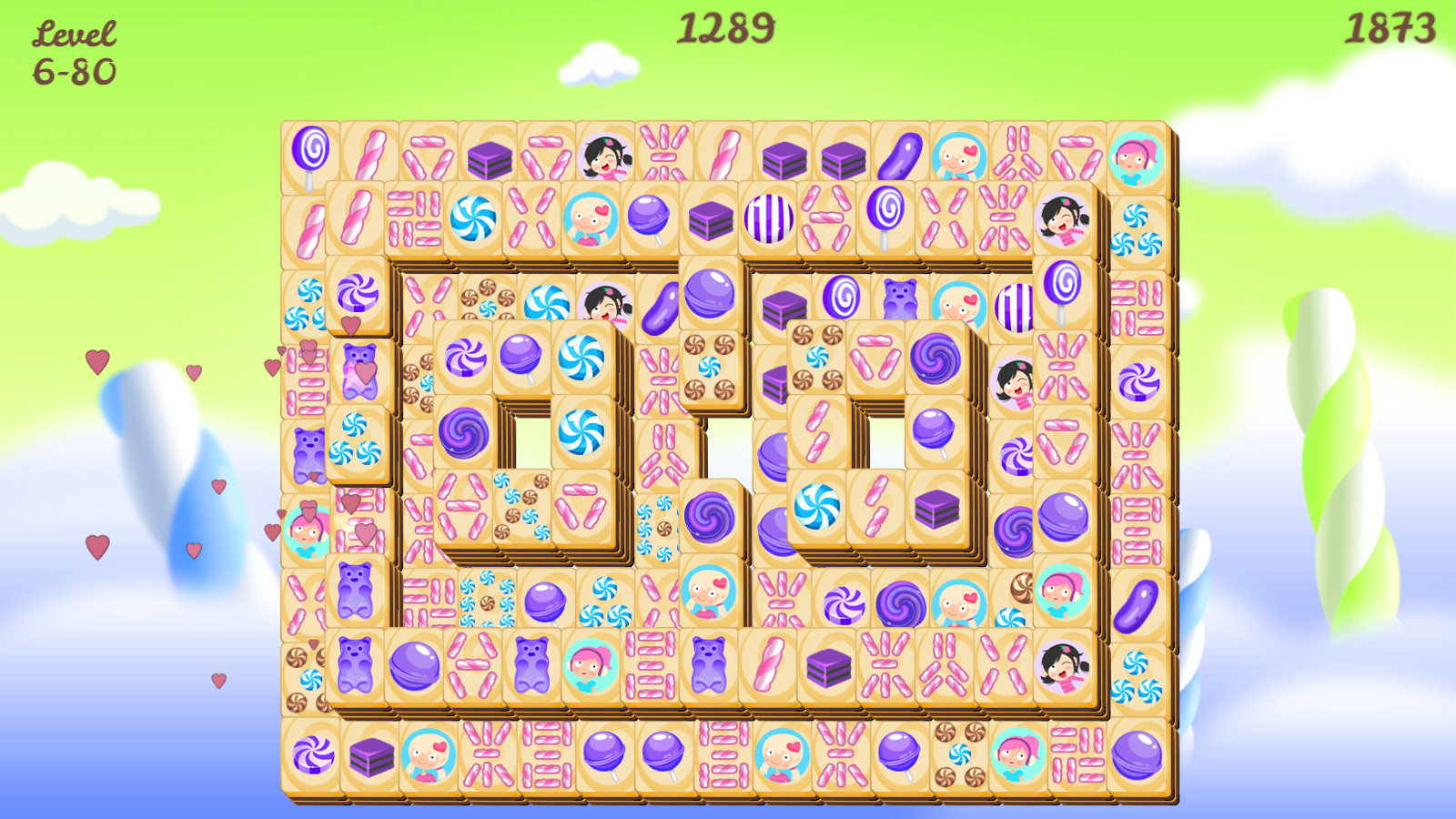 Скриншот: Sweet Candy Mahjong