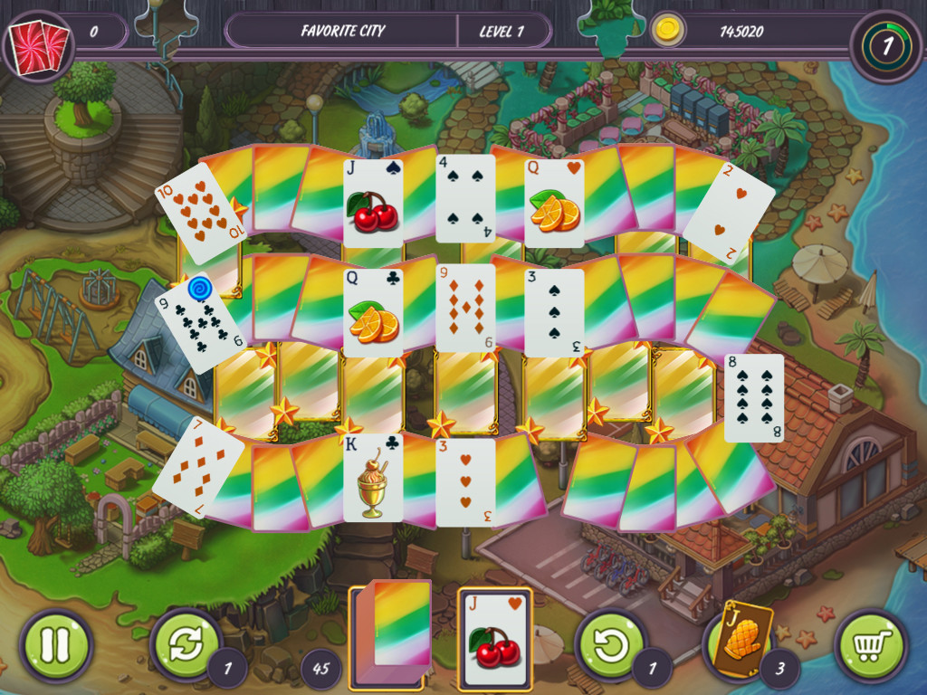 Скриншот: Restaurant Solitaire: Pleasant Dinner