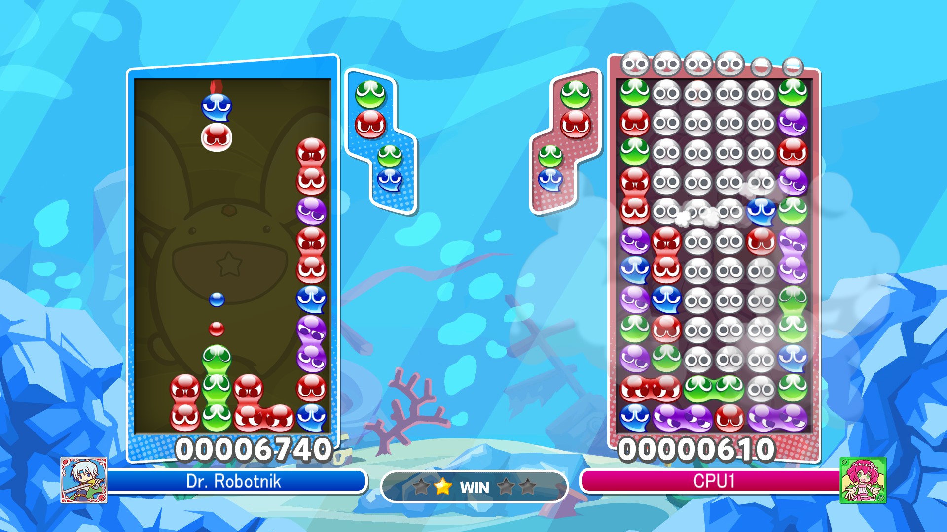 Скриншот: Puyo Puyo Champions