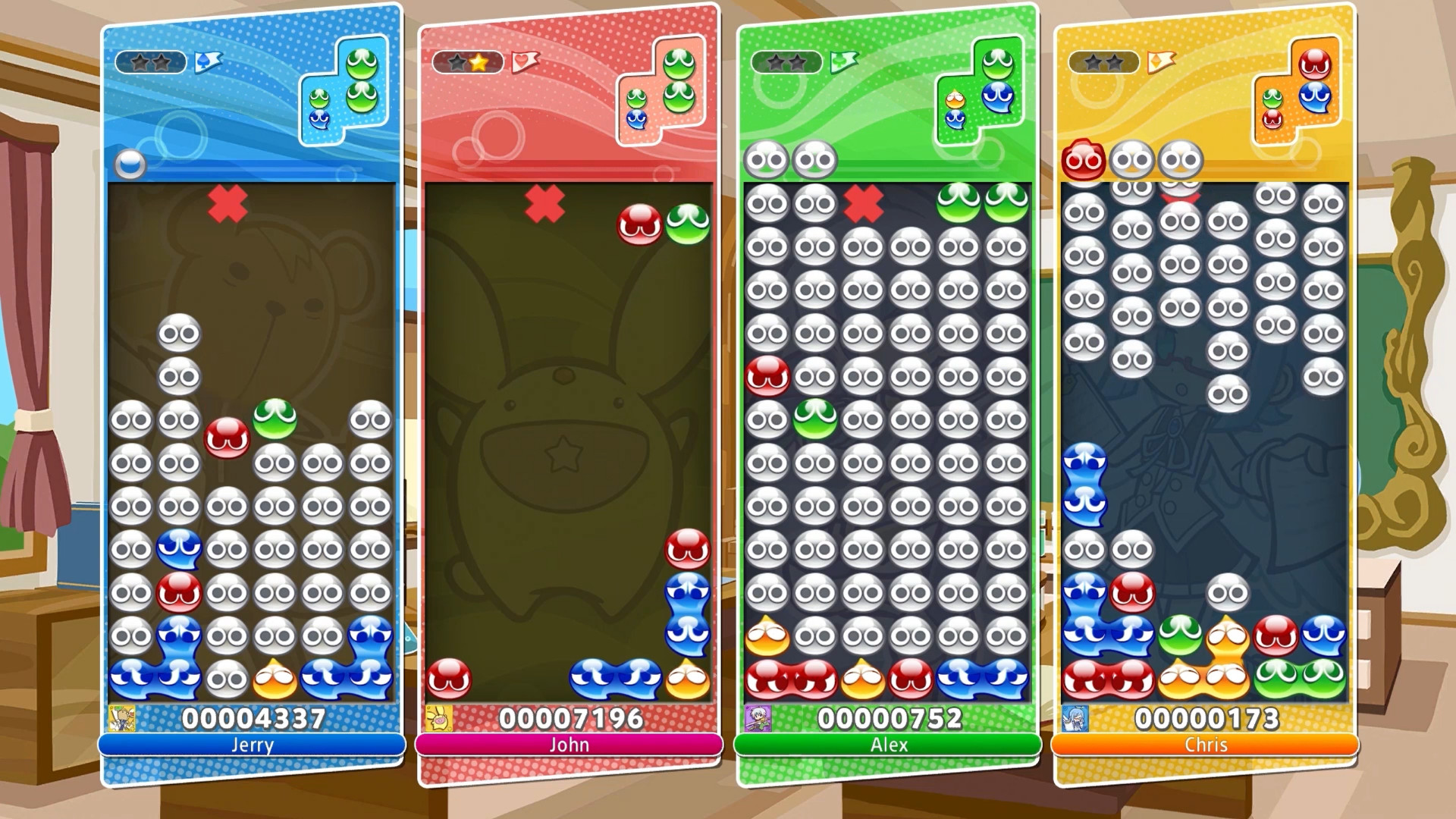 Скриншот: Puyo Puyo Champions