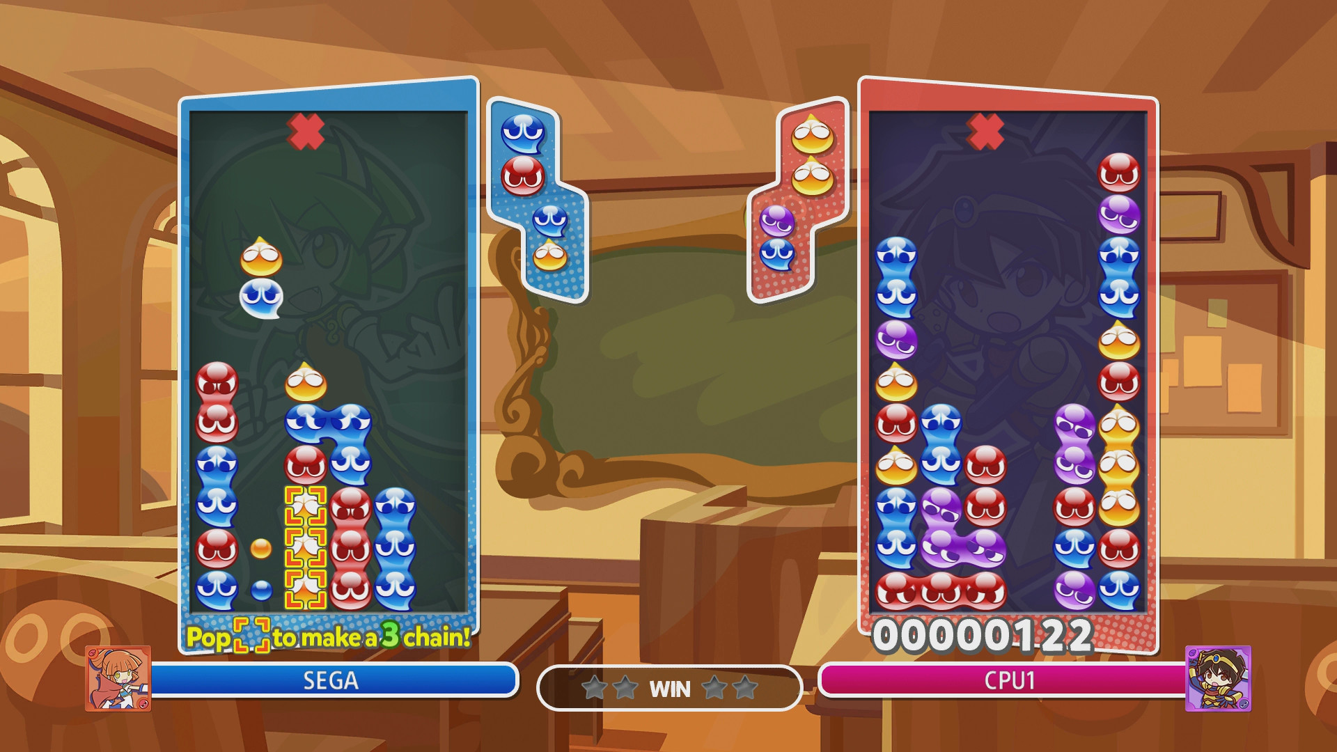 Скриншот: Puyo Puyo Champions