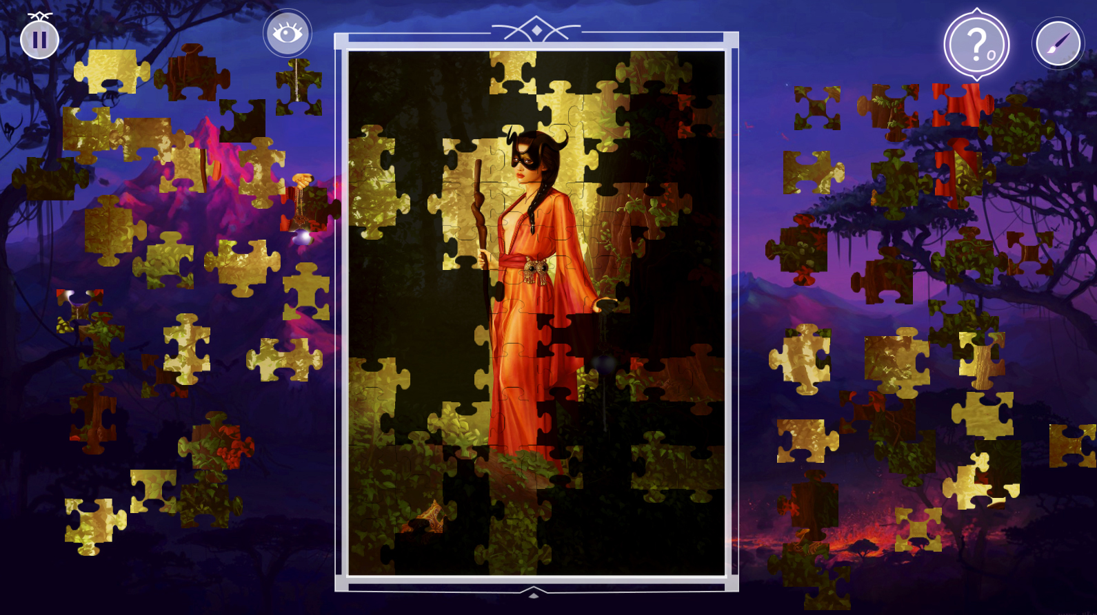 Скриншот: Dark Fantasy 2: Jigsaw Puzzle