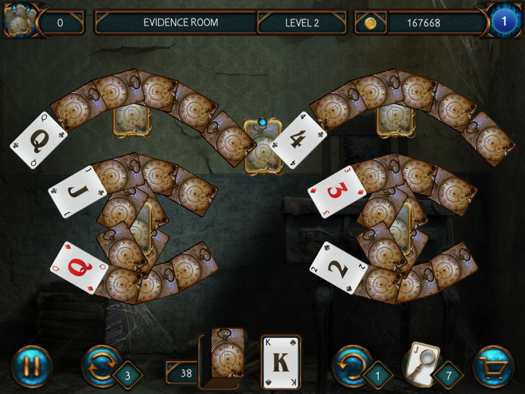Скриншот: Detective Solitaire The Ghost Agency