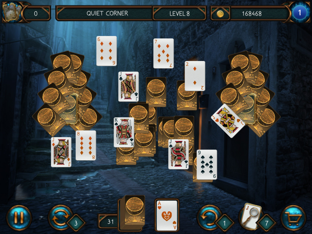 Скриншот: Detective Solitaire The Ghost Agency