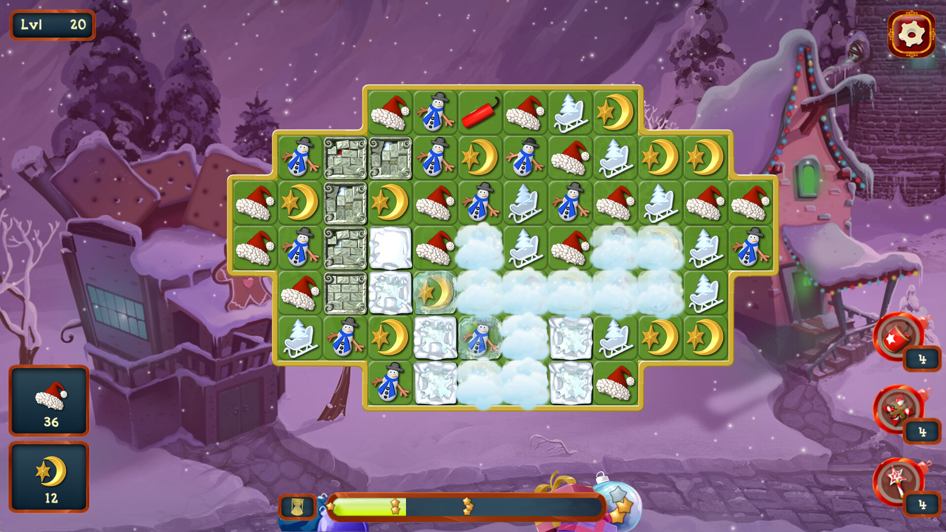 Скриншот: Christmas Puzzle 4