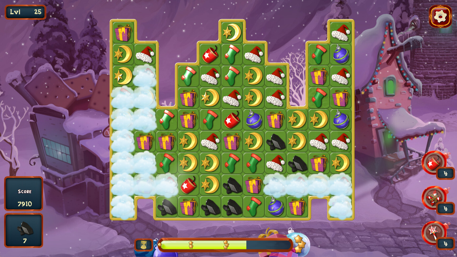 Скриншот: Christmas Puzzle 4