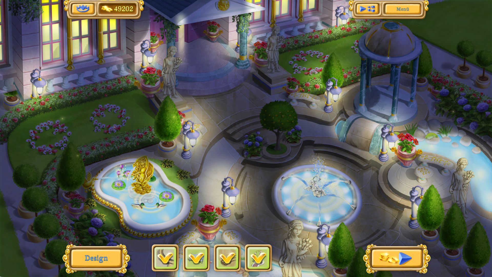 Скриншот: Chateau Garden