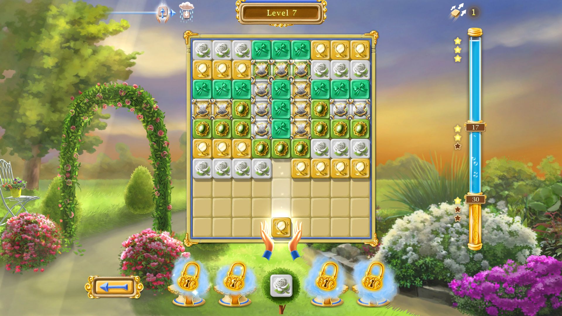 Скриншот: Chateau Garden