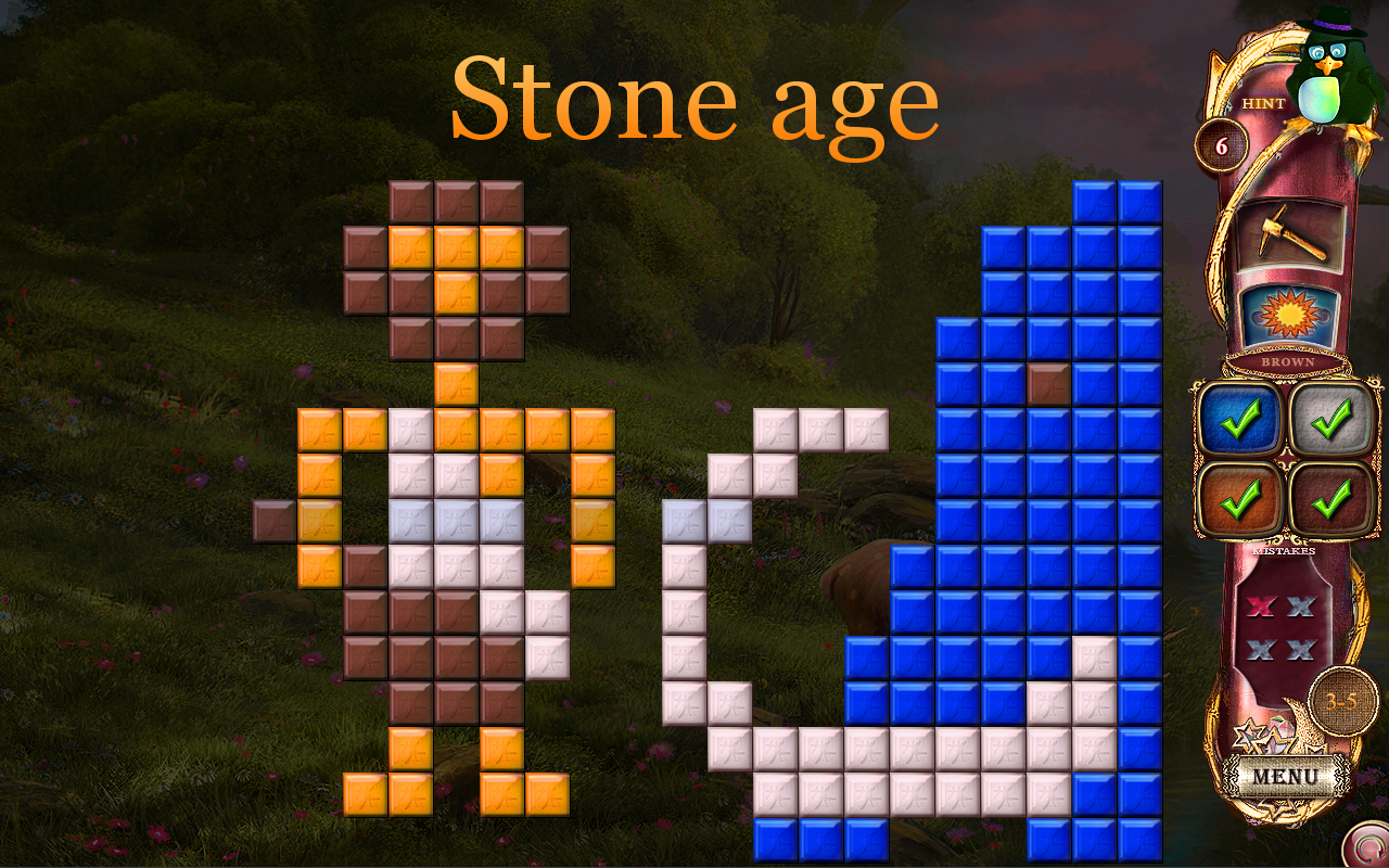 Скриншот: Fantasy Mosaics 14: Fourth Color