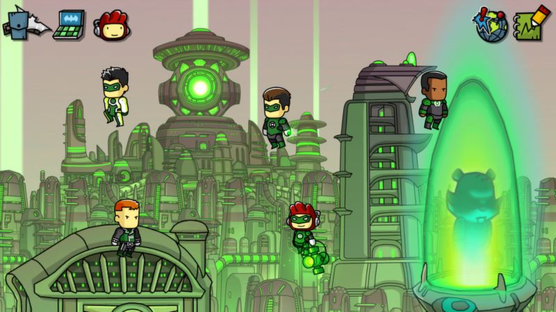 Скриншот: Scribblenauts Unmasked: A DC Comics Adventure