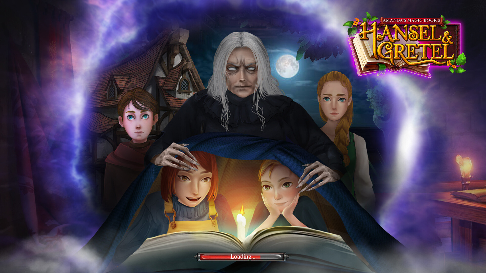 Скриншот: Amanda's Magic Book 5: Hansel and Gretel