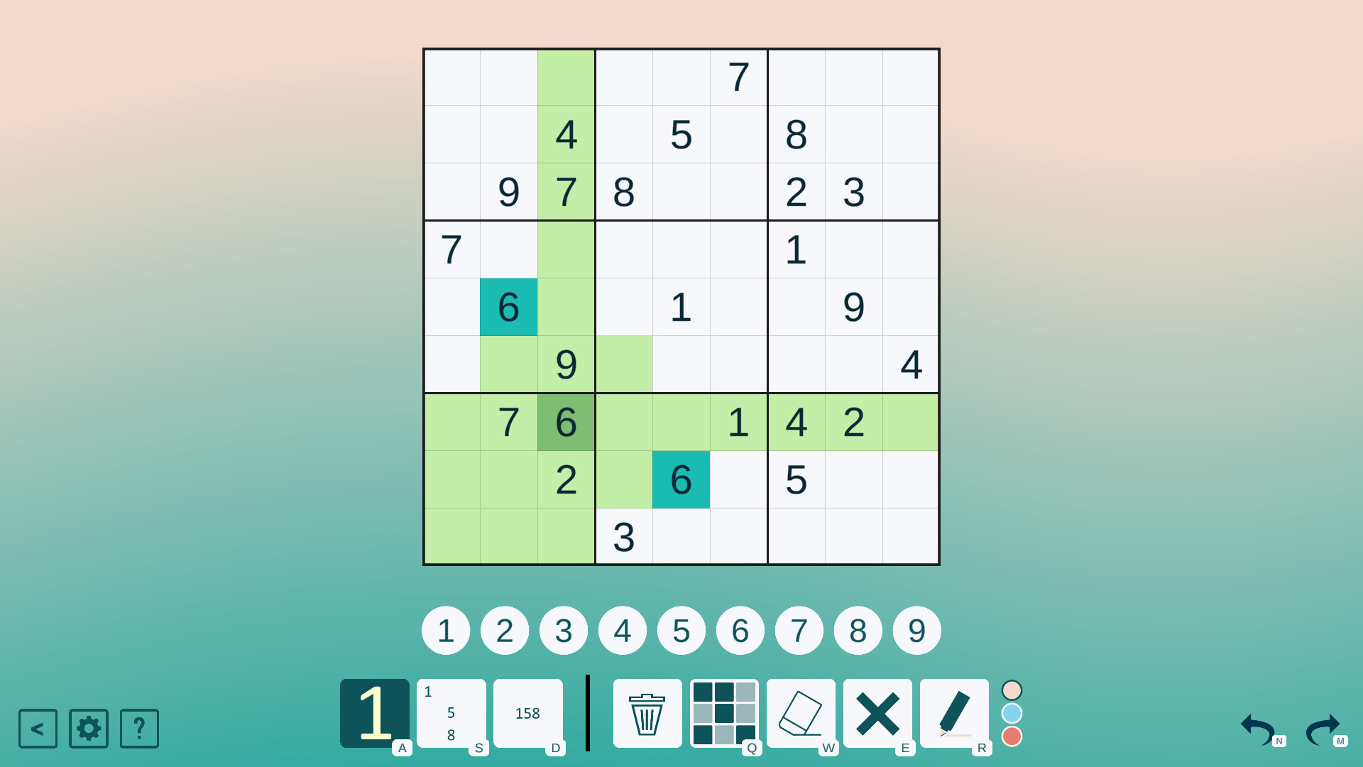 Скриншот: Chess Sudoku