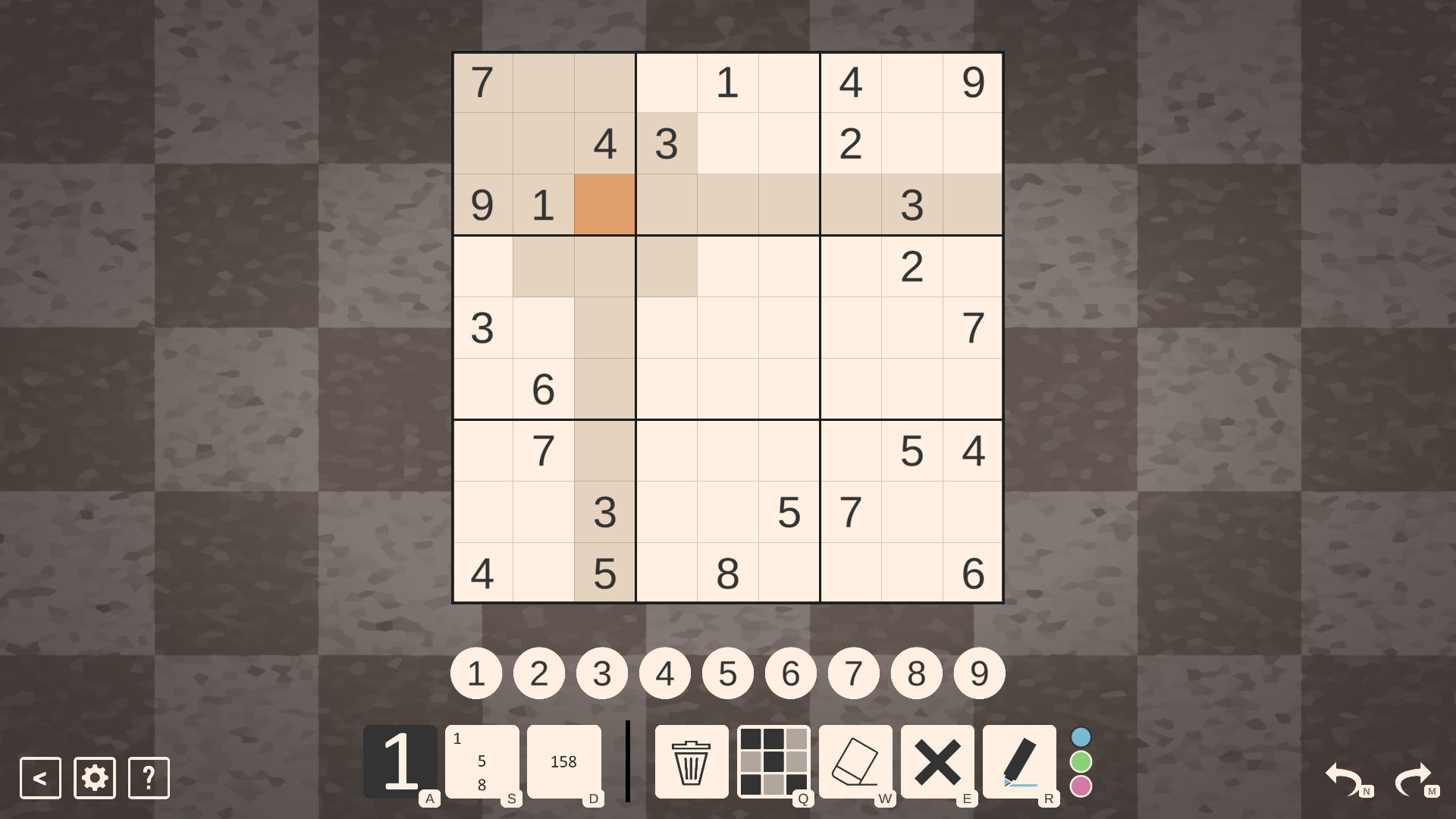 Скриншот: Chess Sudoku