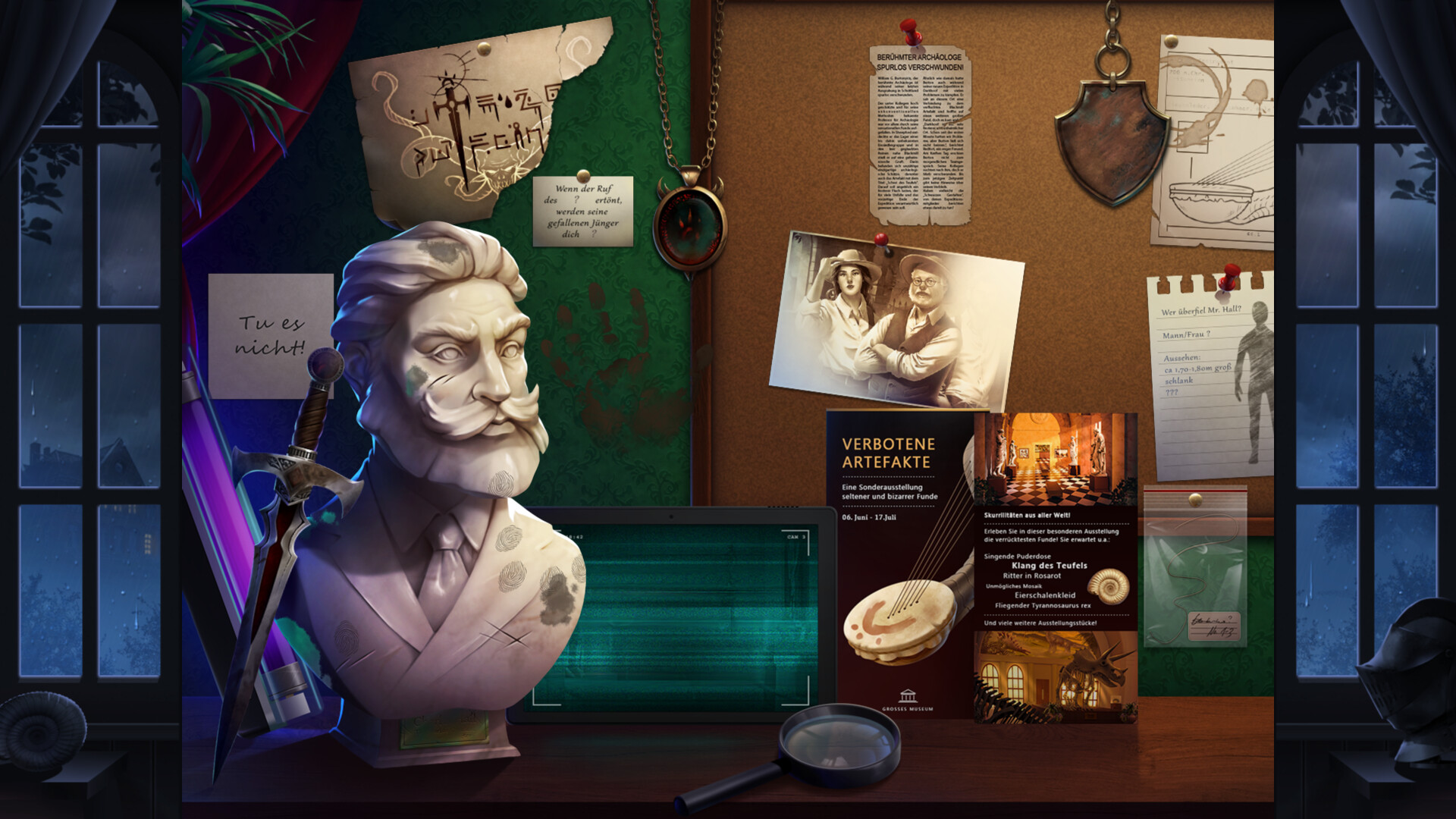 Скриншот: Detective Barnett - The Cursed Artifact