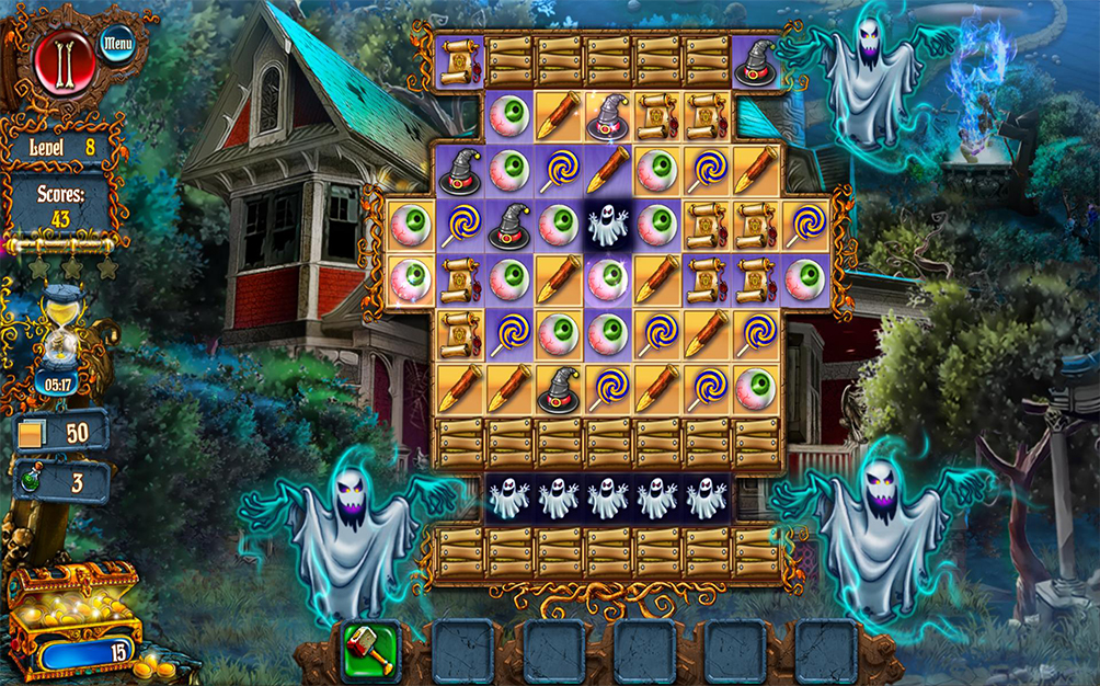 Скриншот: Save Halloween: City of Witches