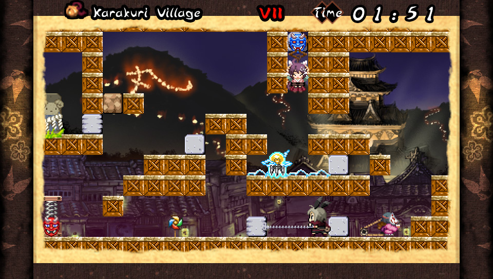 Скриншот: Ninja Usagimaru: Two Tails of Adventure