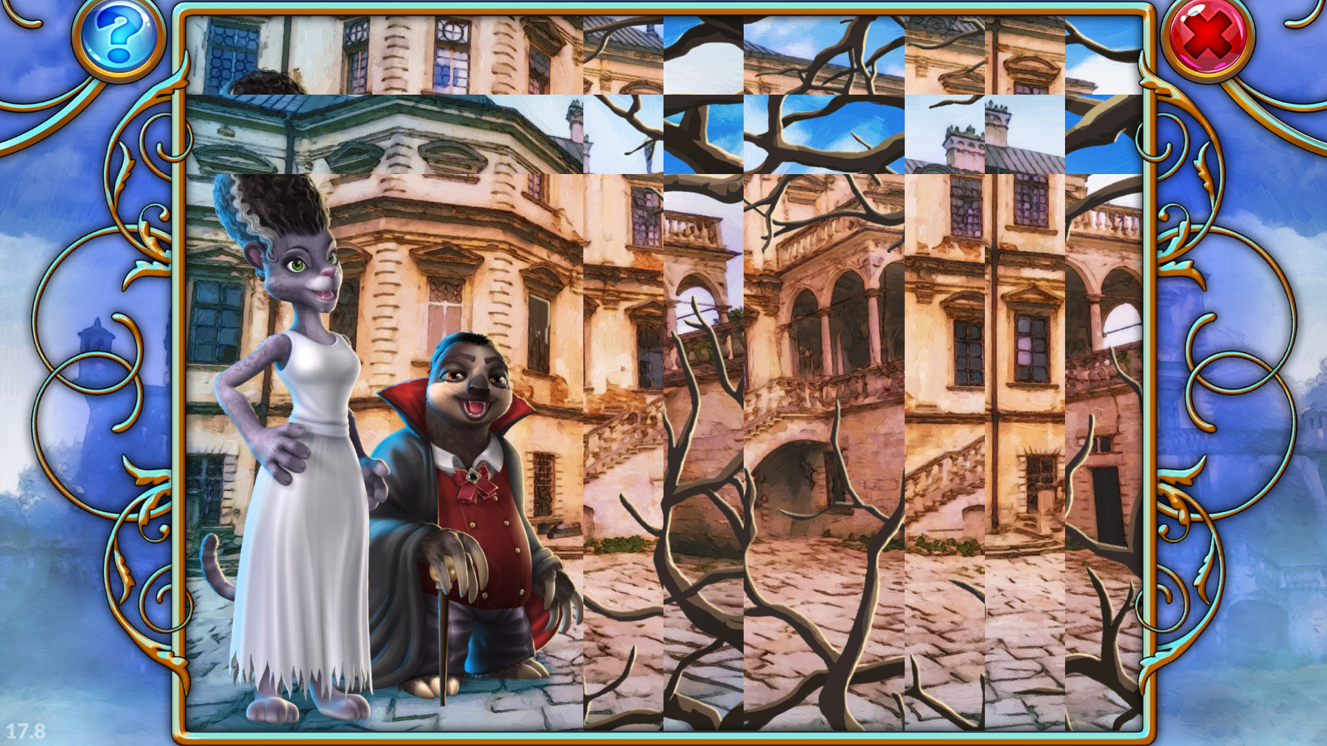 Скриншот: Travel Mosaics 10: Spooky Halloween