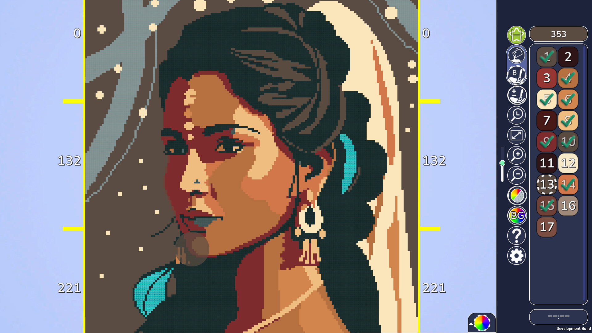 Скриншот: Paint By Pixel