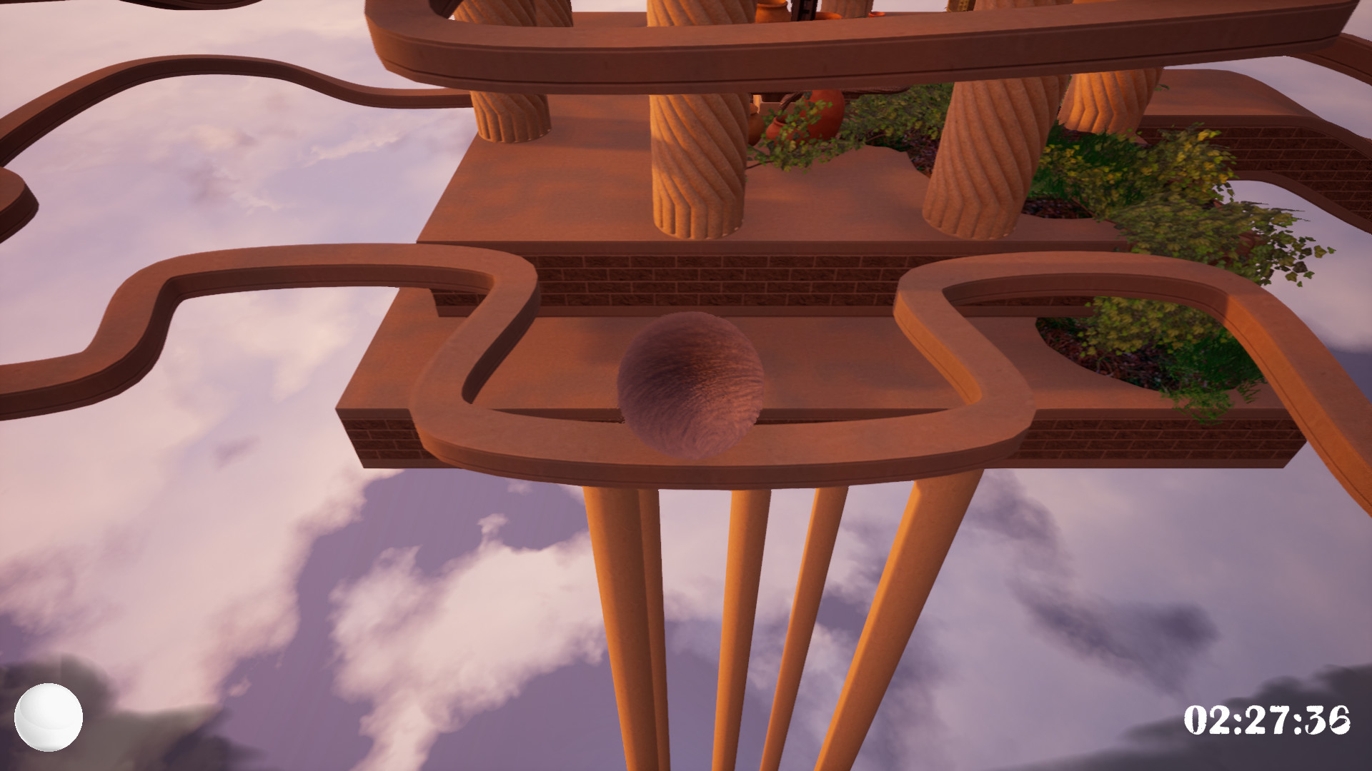 Скриншот: Sky Ball