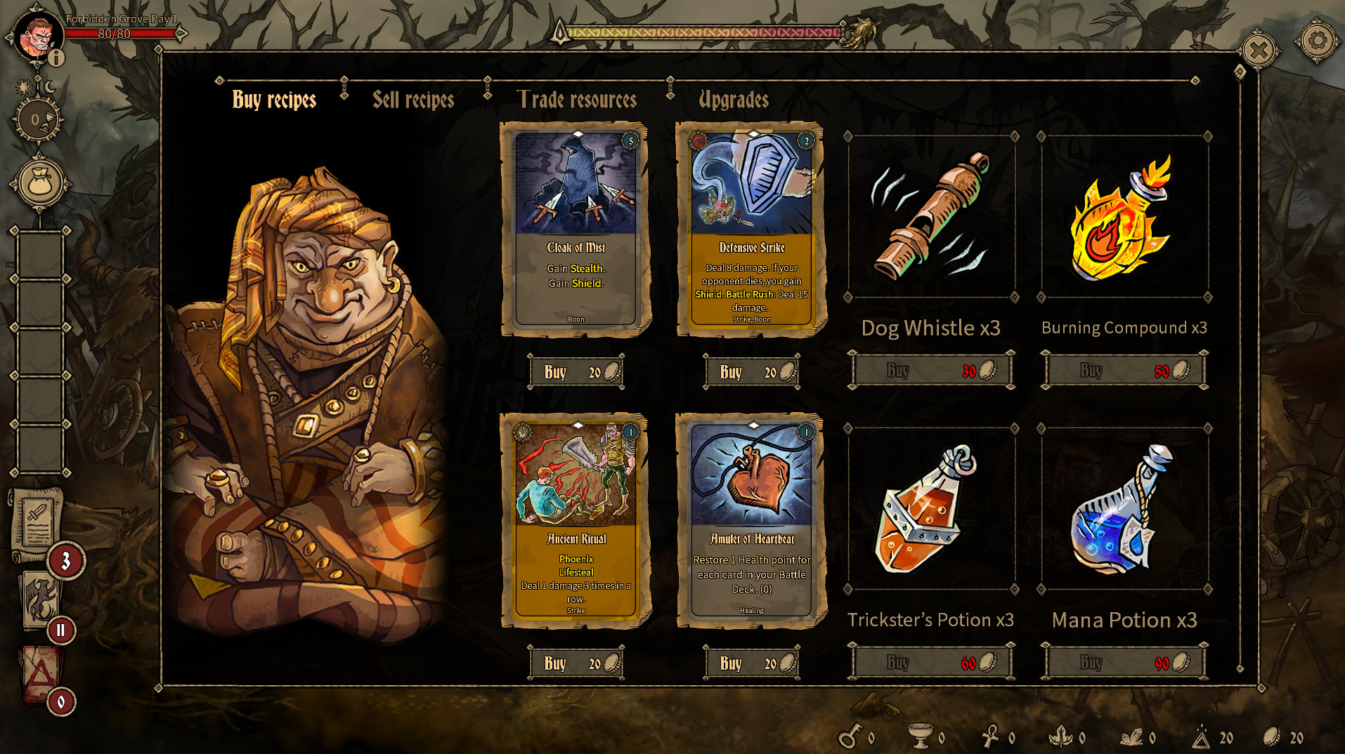 Скриншот: Deck of Ashes