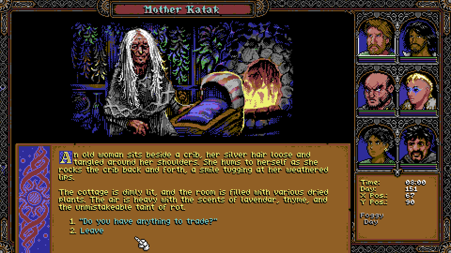 Скриншот: SKALD: Against the Black Priory