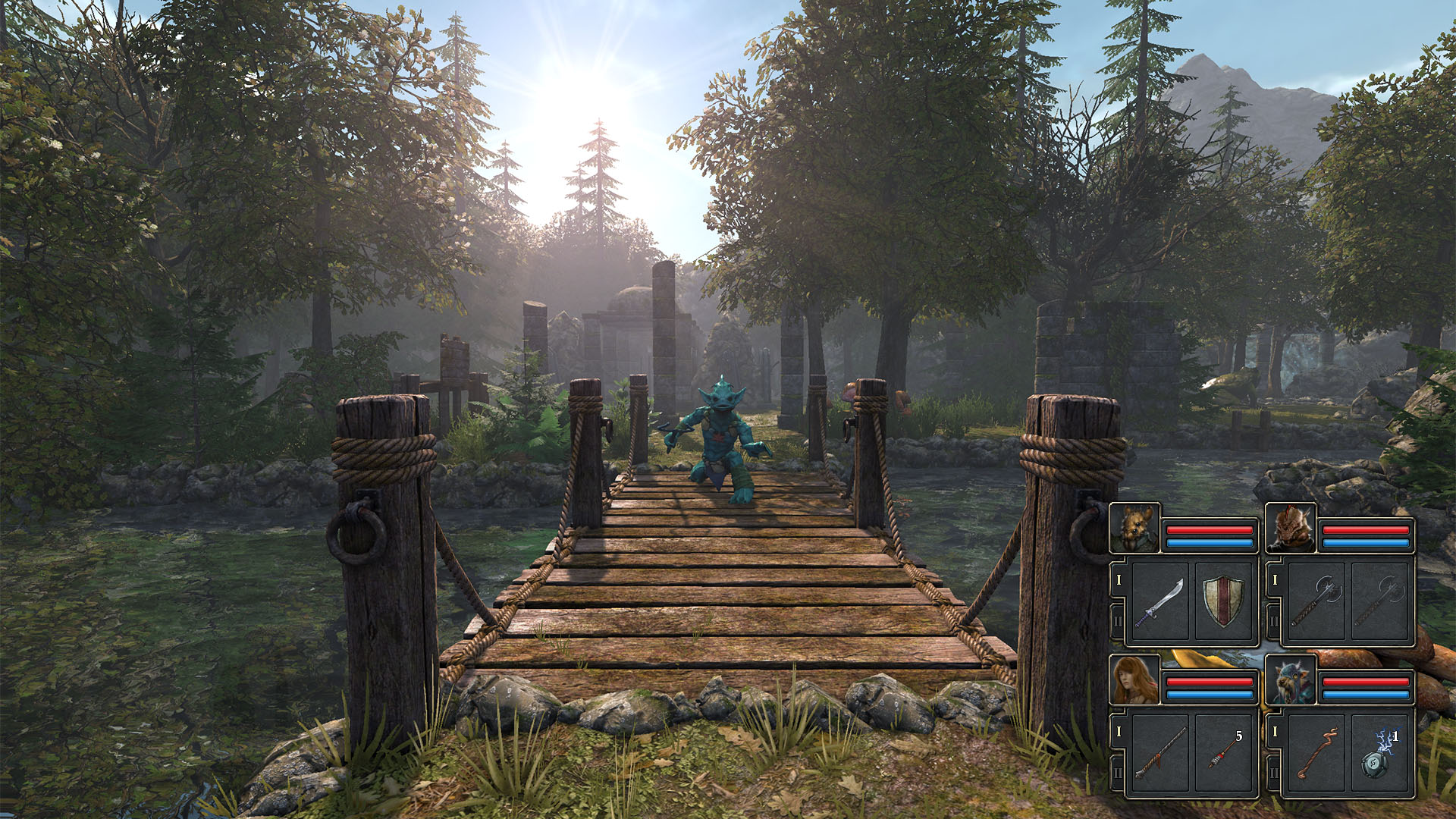 Скриншот: Legend of Grimrock 2