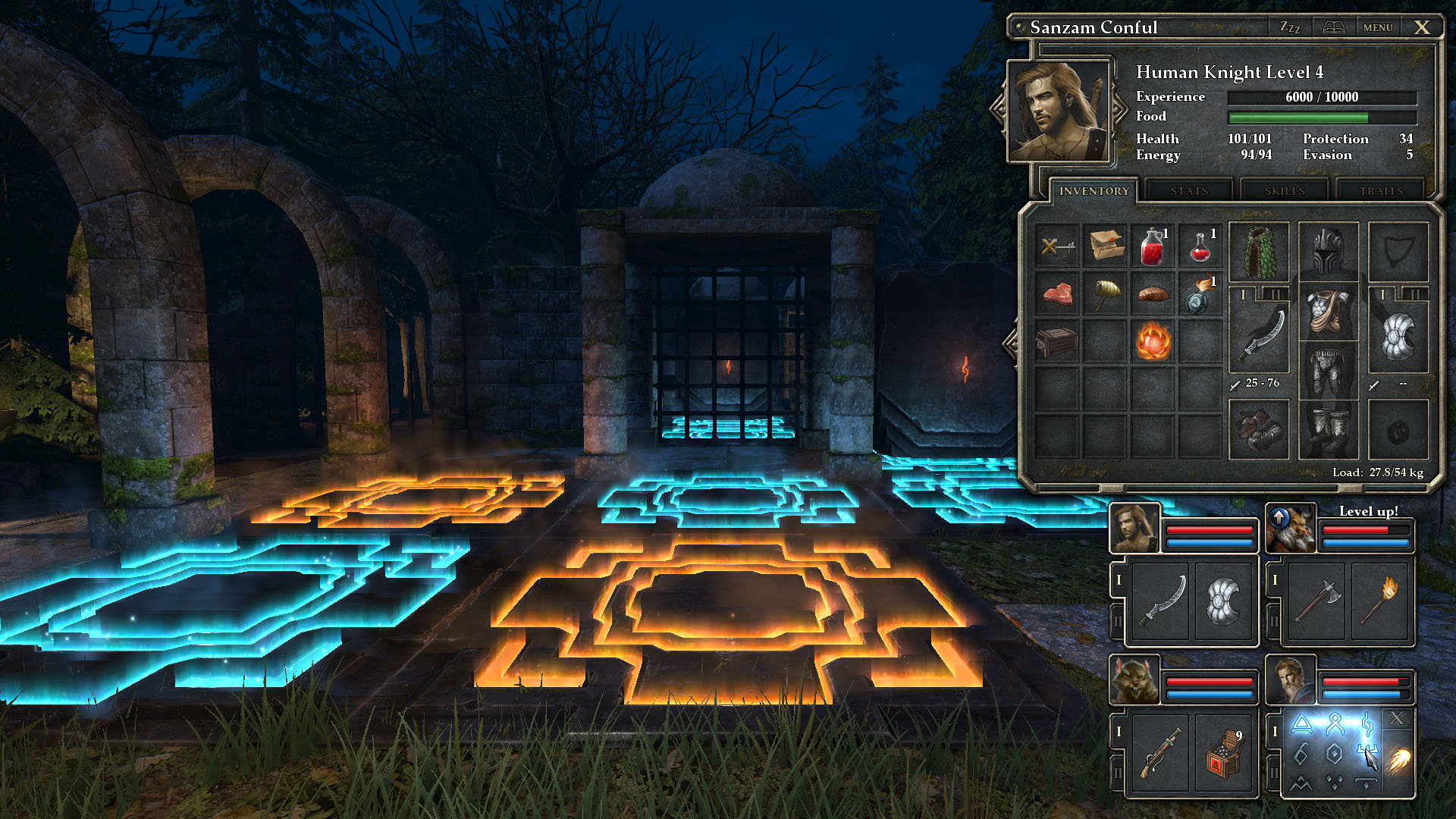Скриншот: Legend of Grimrock 2