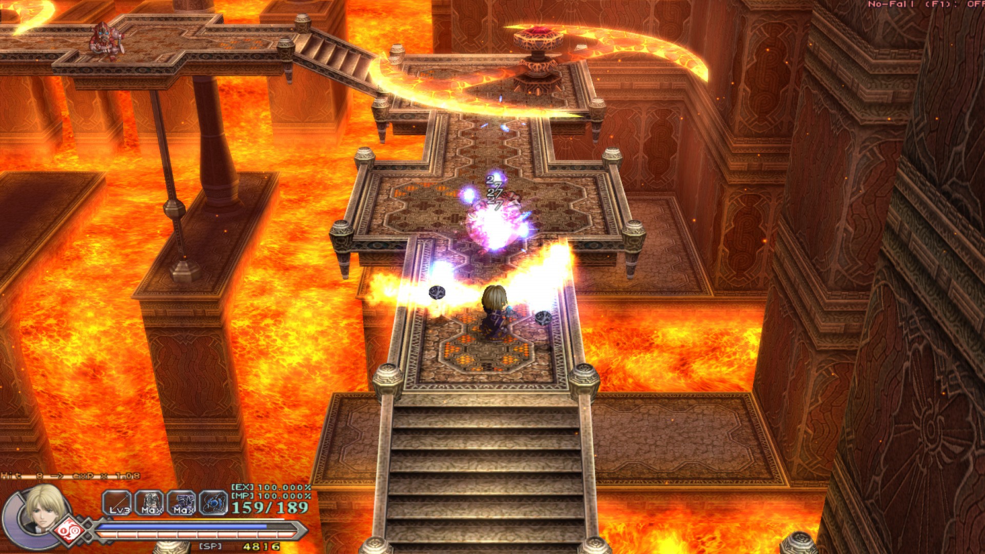Скриншот: Ys Origin