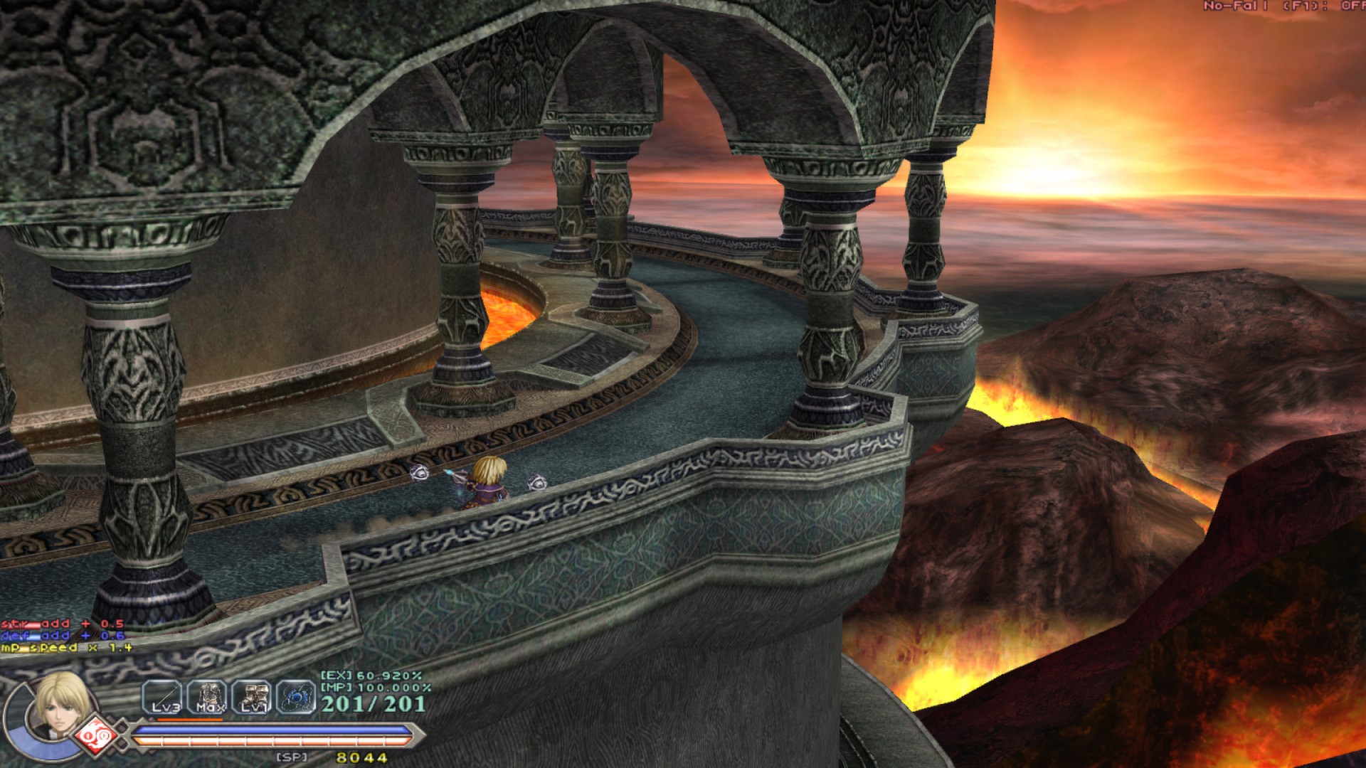 Скриншот: Ys Origin