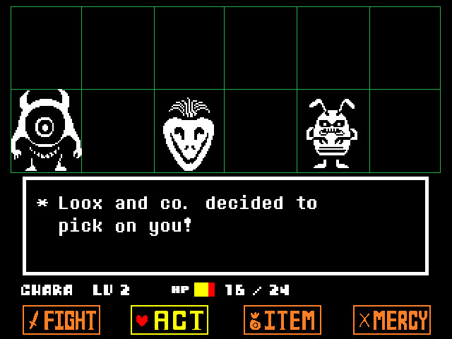 Скриншот: Undertale