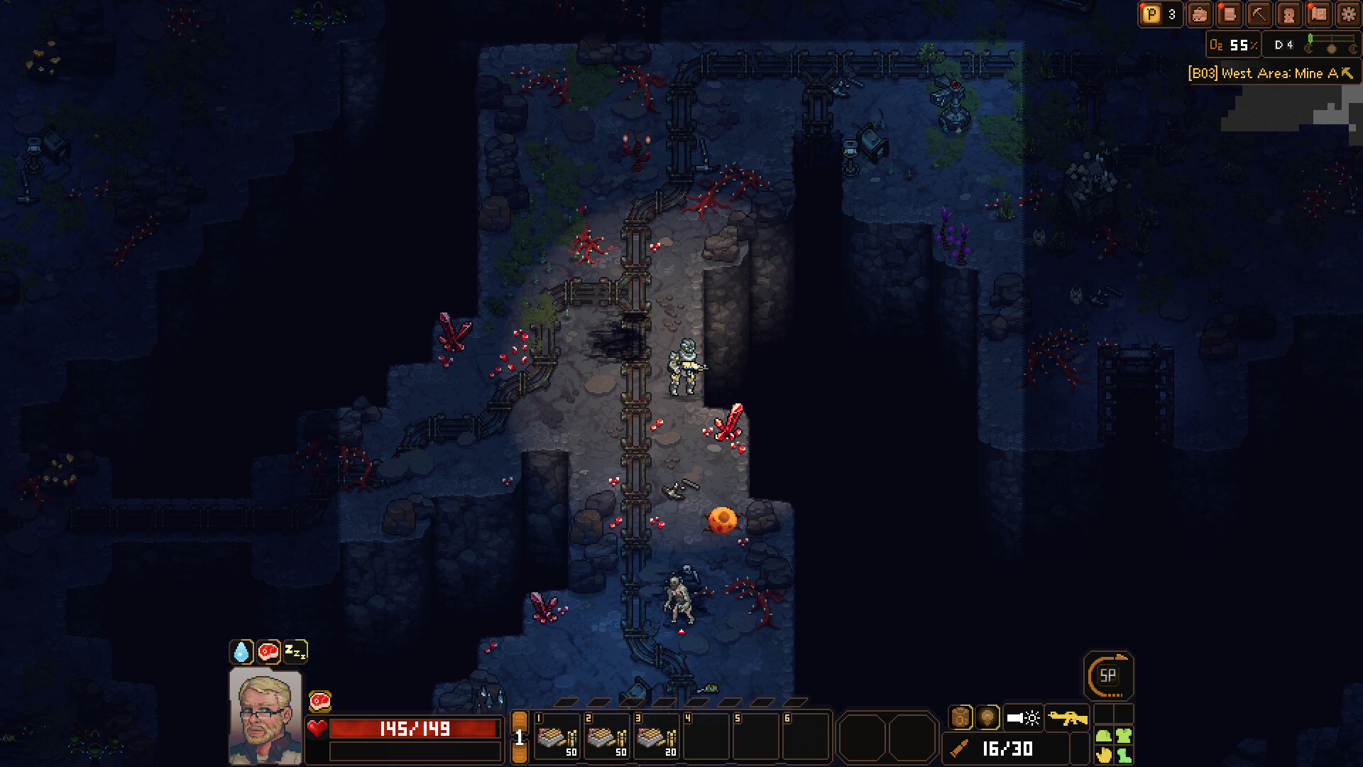 Скриншот: Subterrain: Mines of Titan